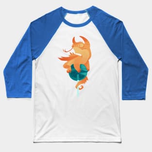 Dragonpop spiky citric blueberry Baseball T-Shirt